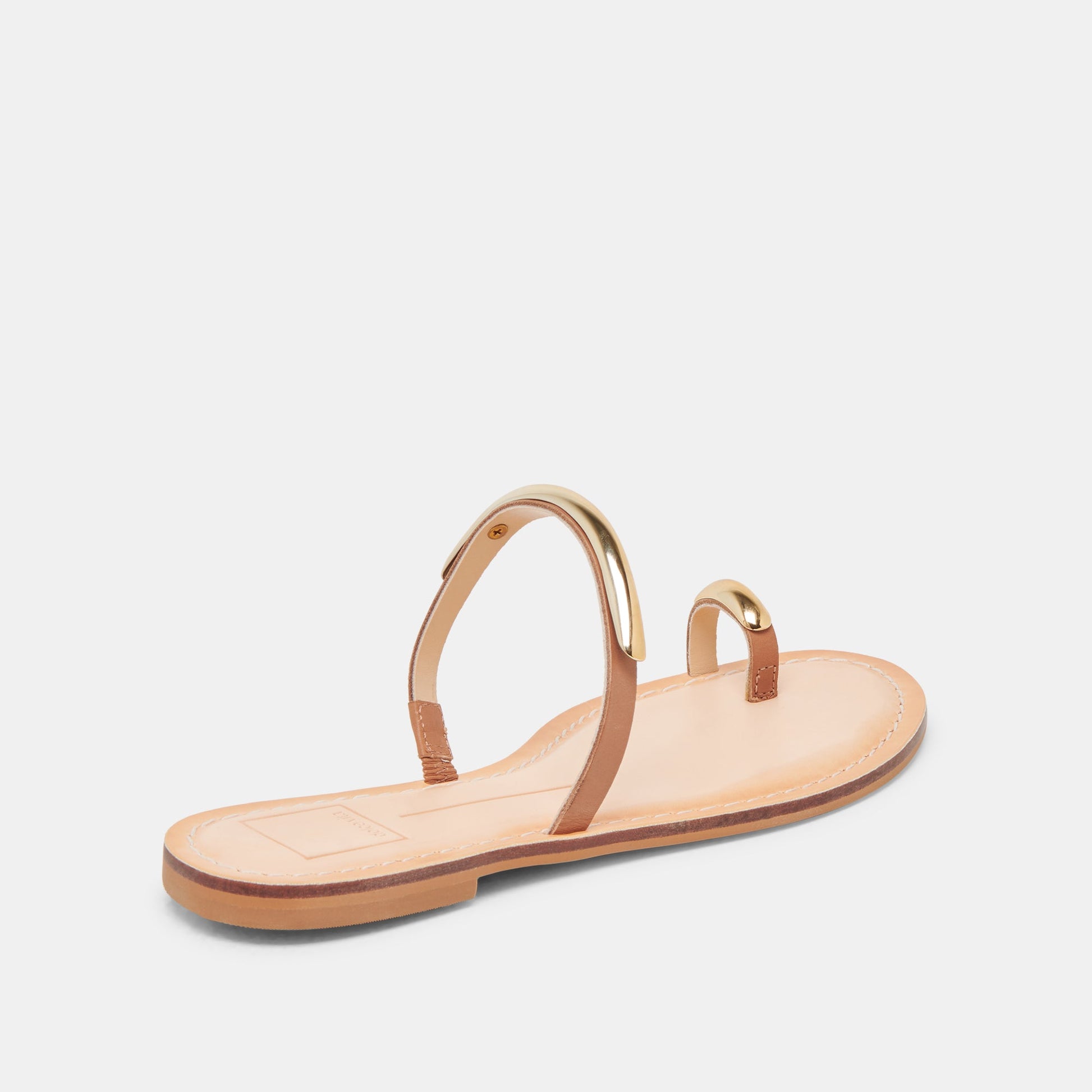 Dolce Vita WINK WIDE SANDALS SADDLE LEATHER
 – Dolce Vita