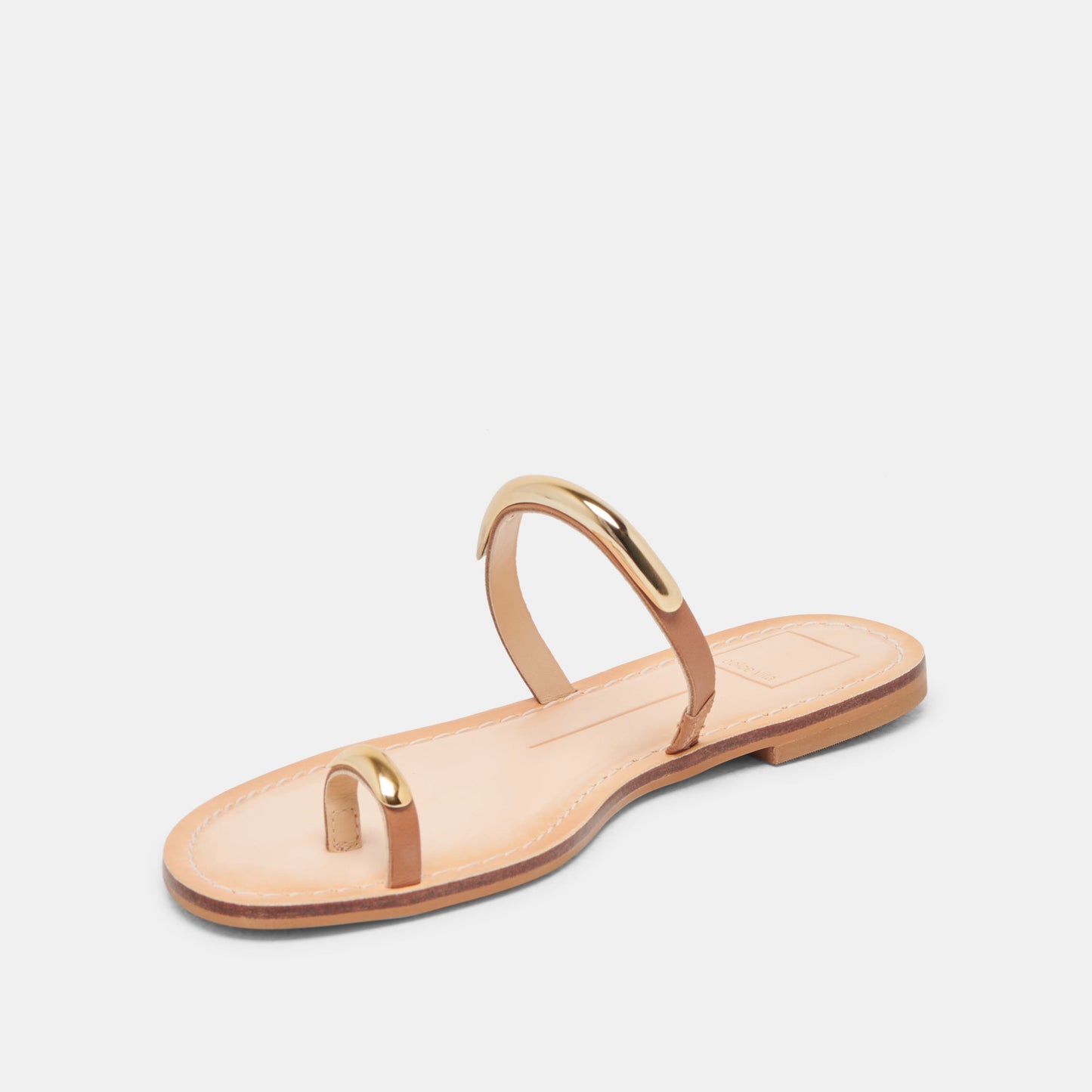 Dolce Vita WINK WIDE SANDALS SADDLE LEATHER
 – Dolce Vita