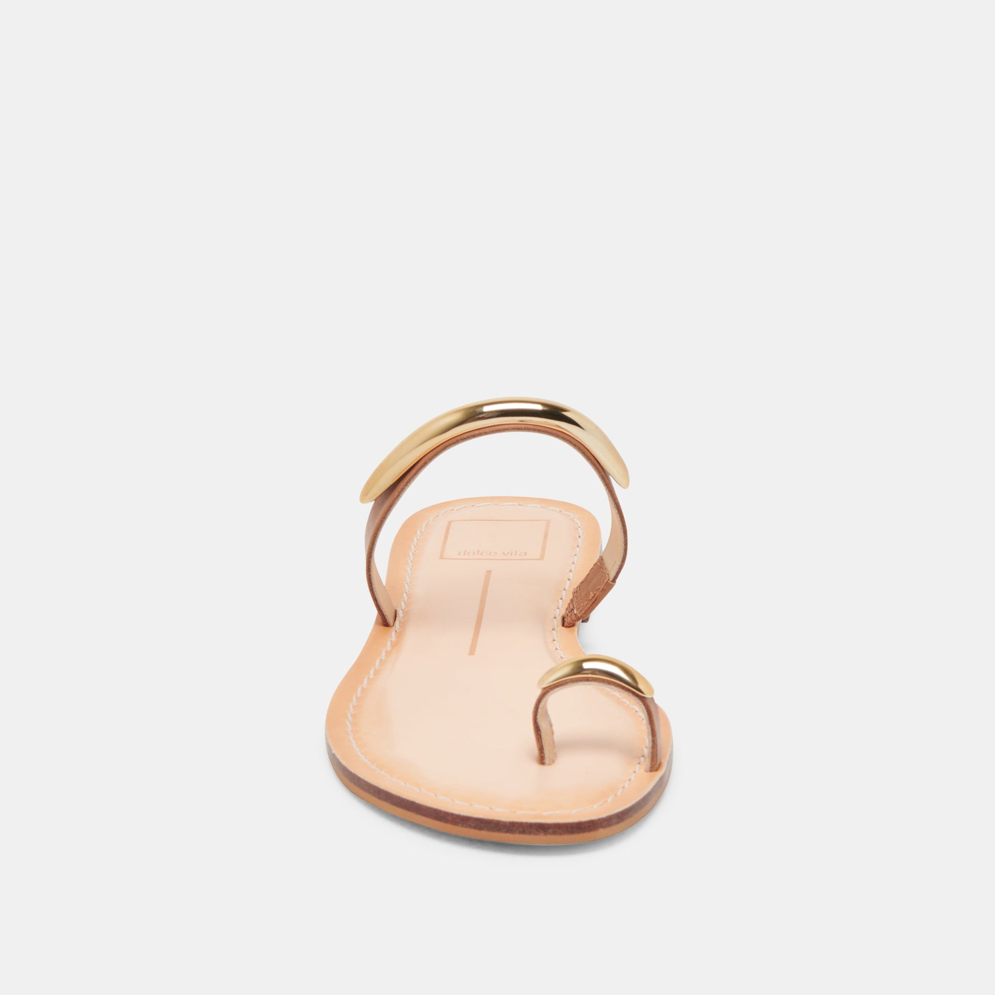 Dolce Vita WINK WIDE SANDALS SADDLE LEATHER
 – Dolce Vita