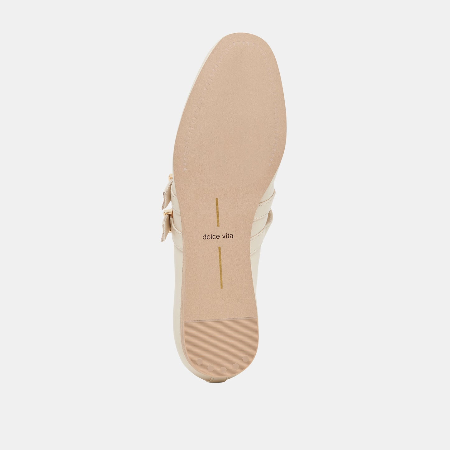 Dolce Vita BAYLEE WIDE BALLET FLATS IVORY LEATHER
 – Dolce Vita