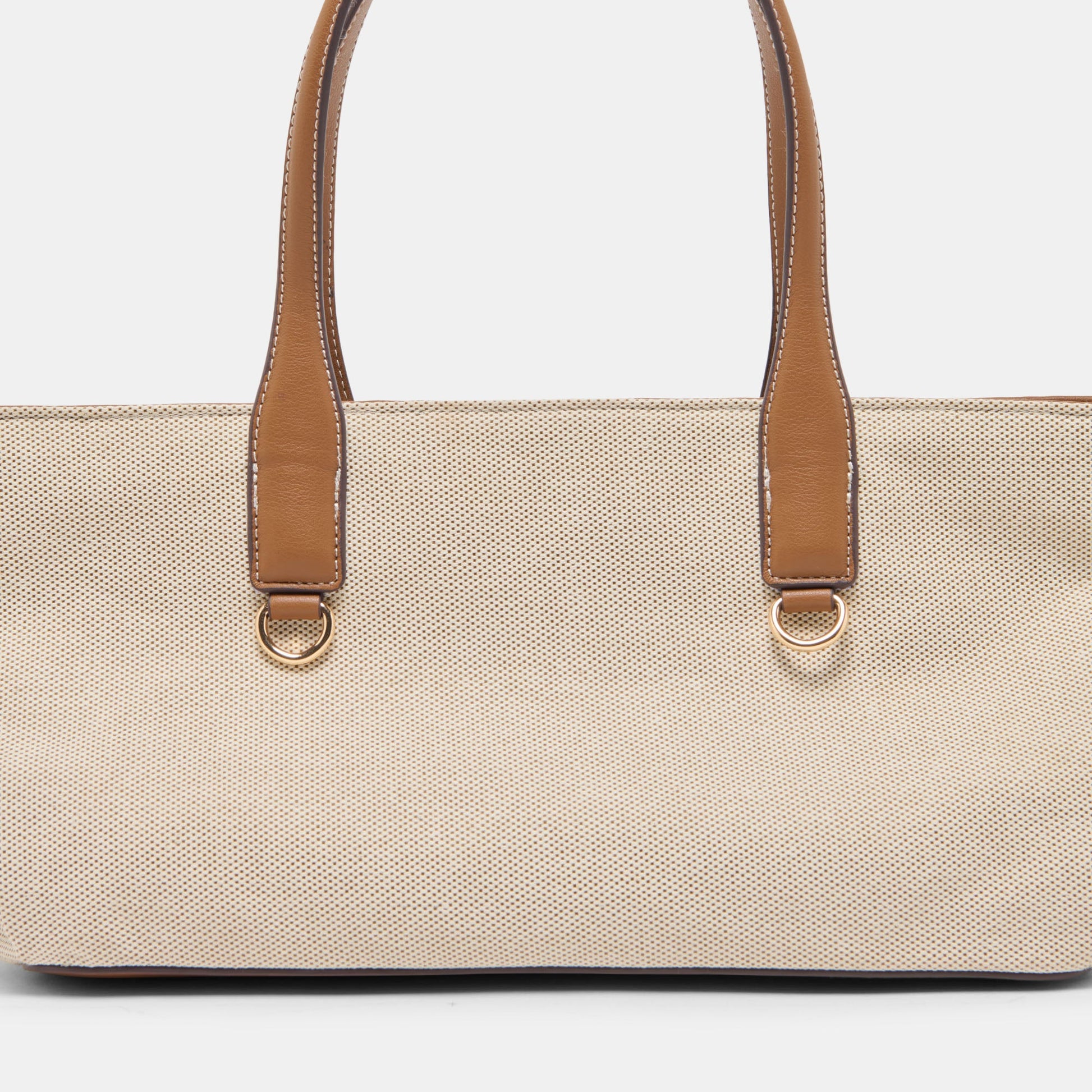 Dolce Vita CLARINA Natural Canvas Shoulder Bag