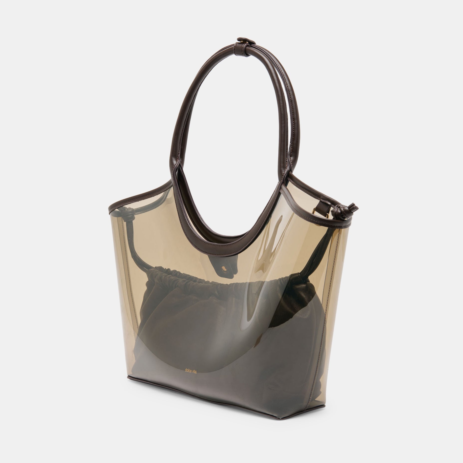 Dolce Vita GISELLE Smoke Jelly Tote Shoulder Bag
