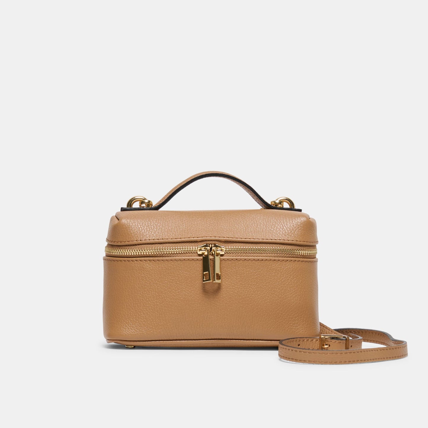 Dolce Vita Leony Tan Leather Crossbody