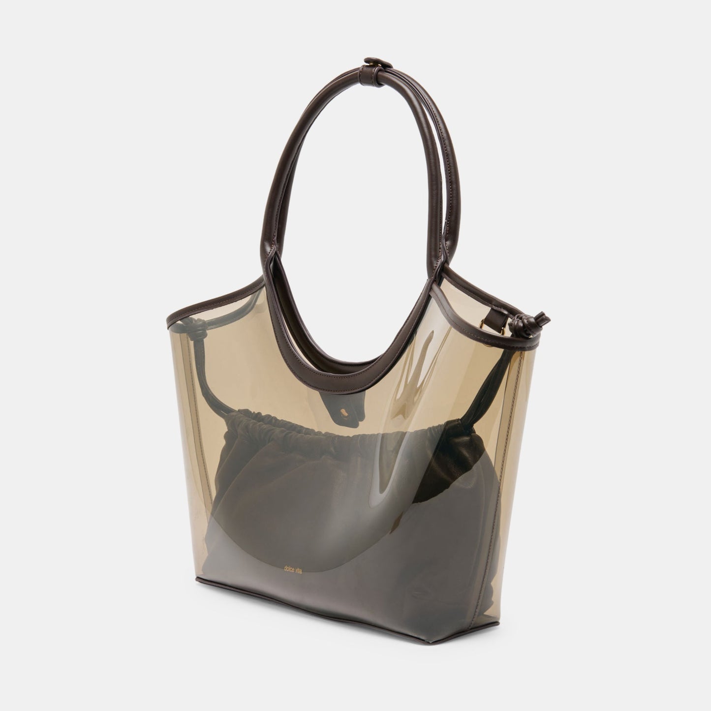 Dolce Vita GISELLE Smoke Jelly Tote Shoulder Bag
