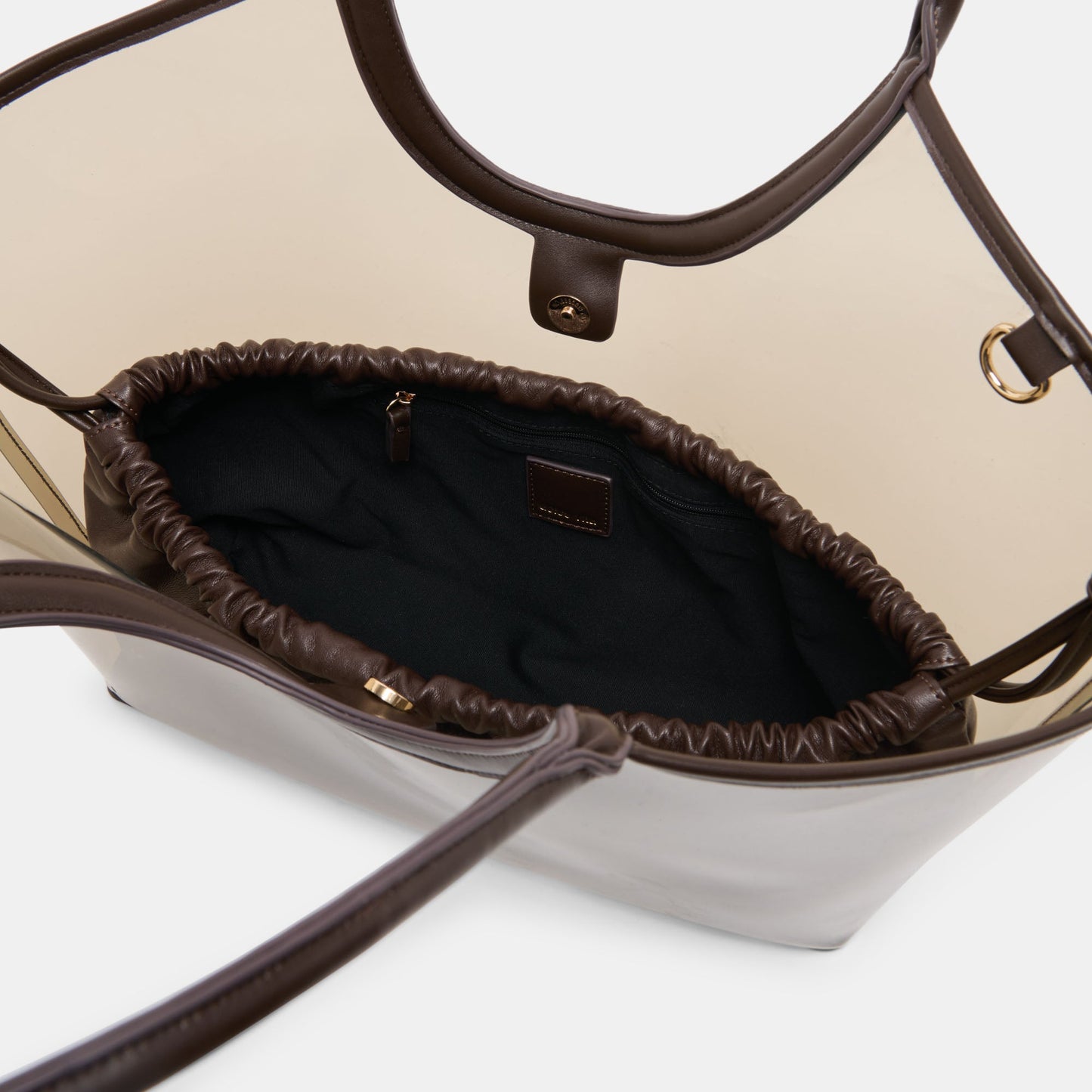 Dolce Vita GISELLE Smoke Jelly Tote Shoulder Bag