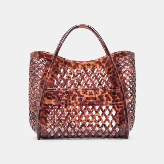 Dolce Vita TOAST Tortoise Stella Jelly Top-Handle Handbag