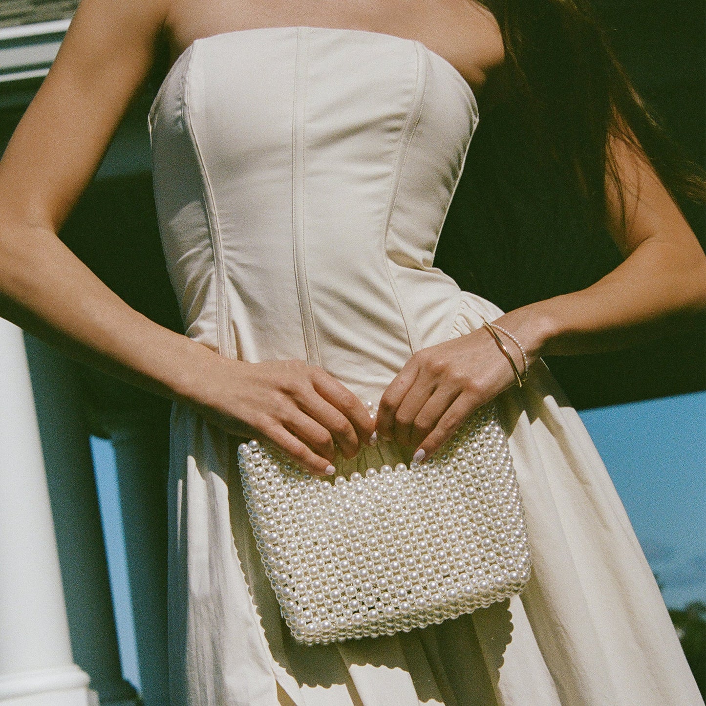 Dolce Vita LINZY HANDBAG PEARL
 – Dolce Vita