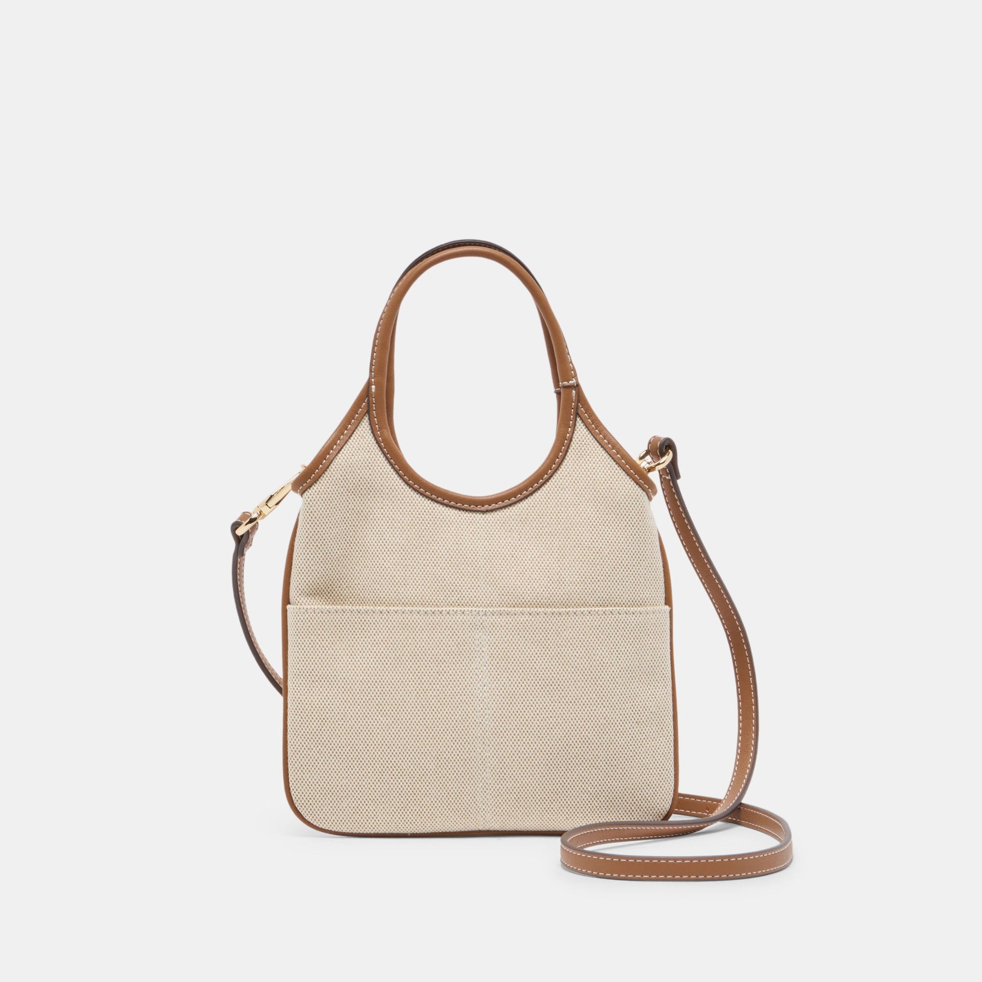 Dolce Vita SYLVENE Natural Canvas Removable Crossbody Handbag