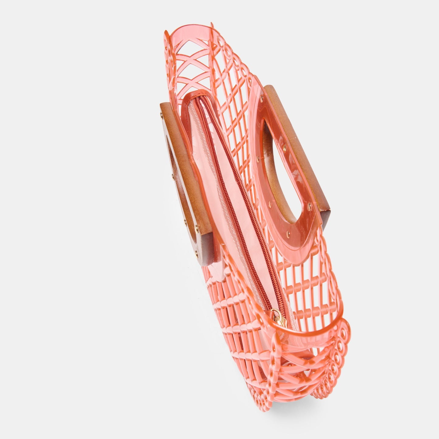 Dolce Vita Solandra Coral Jelly Clutch