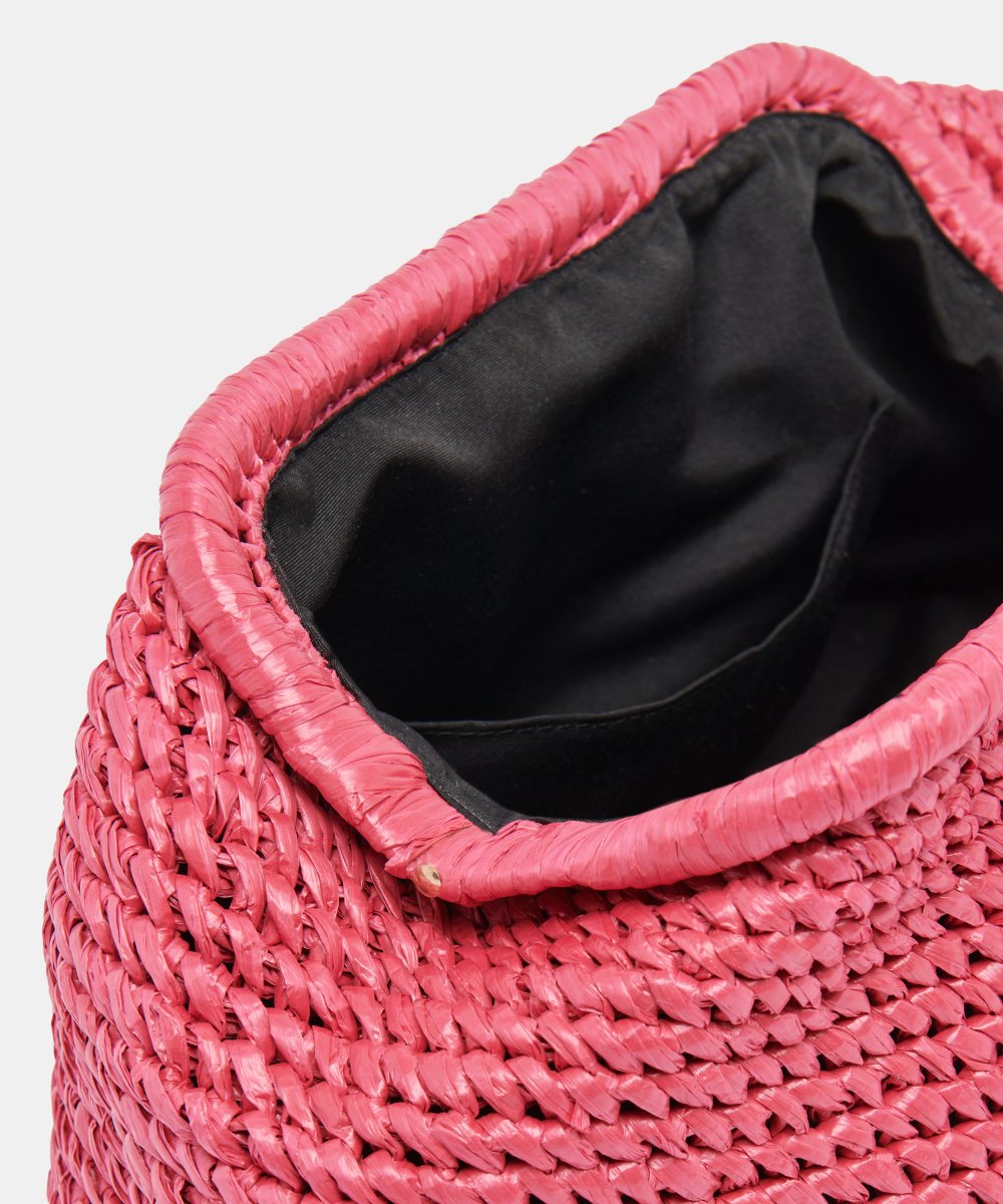 Dolce Vita CRISSY Clutch Bag Orchid Raffia | Orchid Clutch Purse
 – Dolce Vita