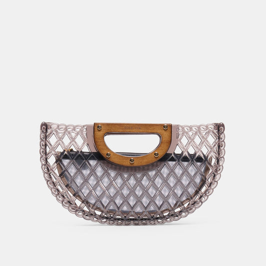 Dolce Vita Solandra Smoke Jelly Clutch