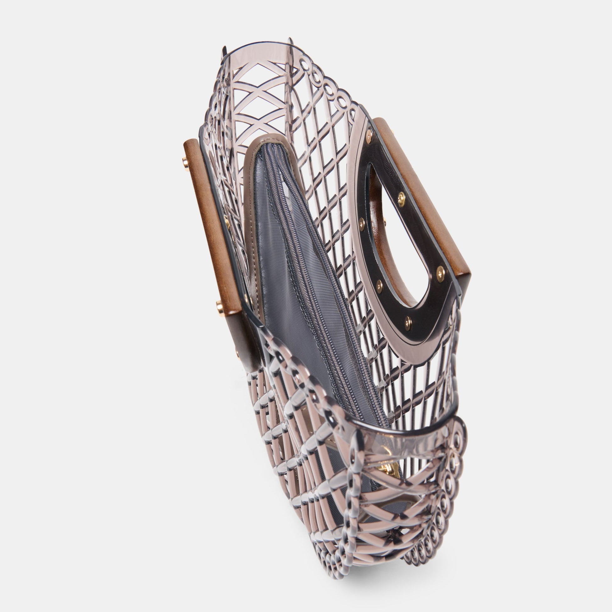 Dolce Vita Solandra Smoke Jelly Clutch