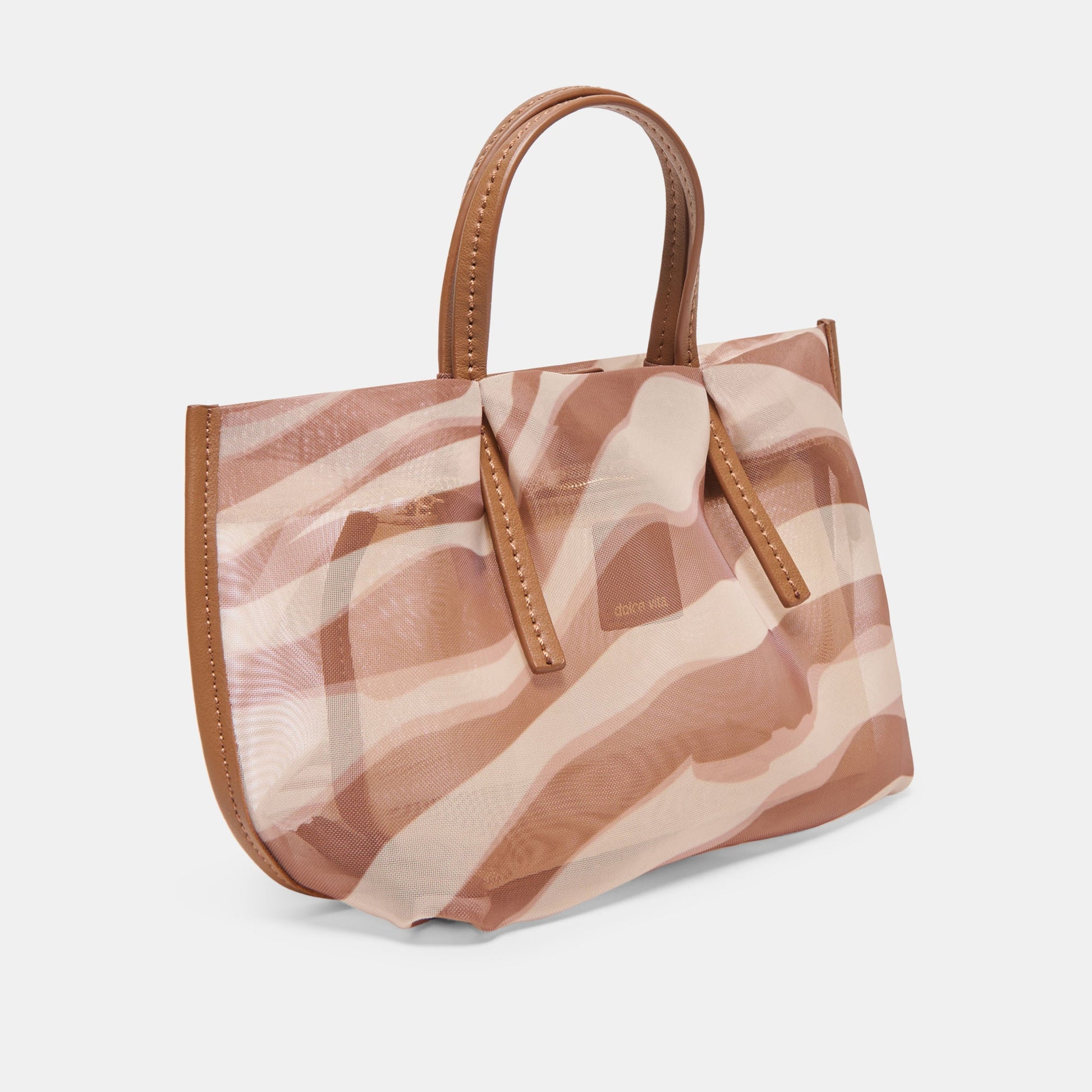 Dolce Vita Selene Zebra Mesh Handbag