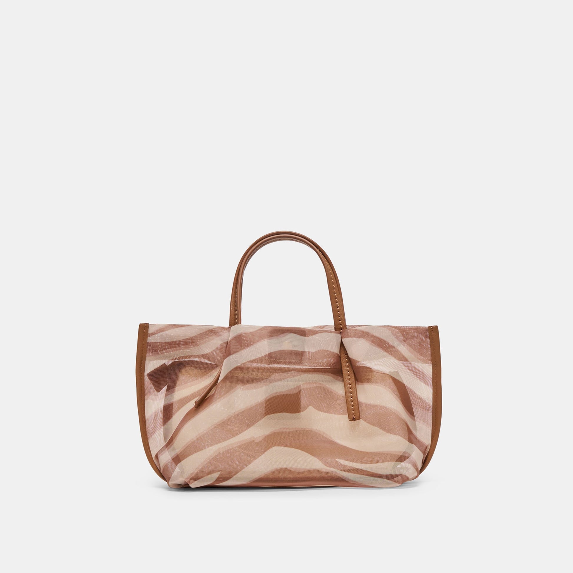 Dolce Vita Selene Zebra Mesh Handbag
