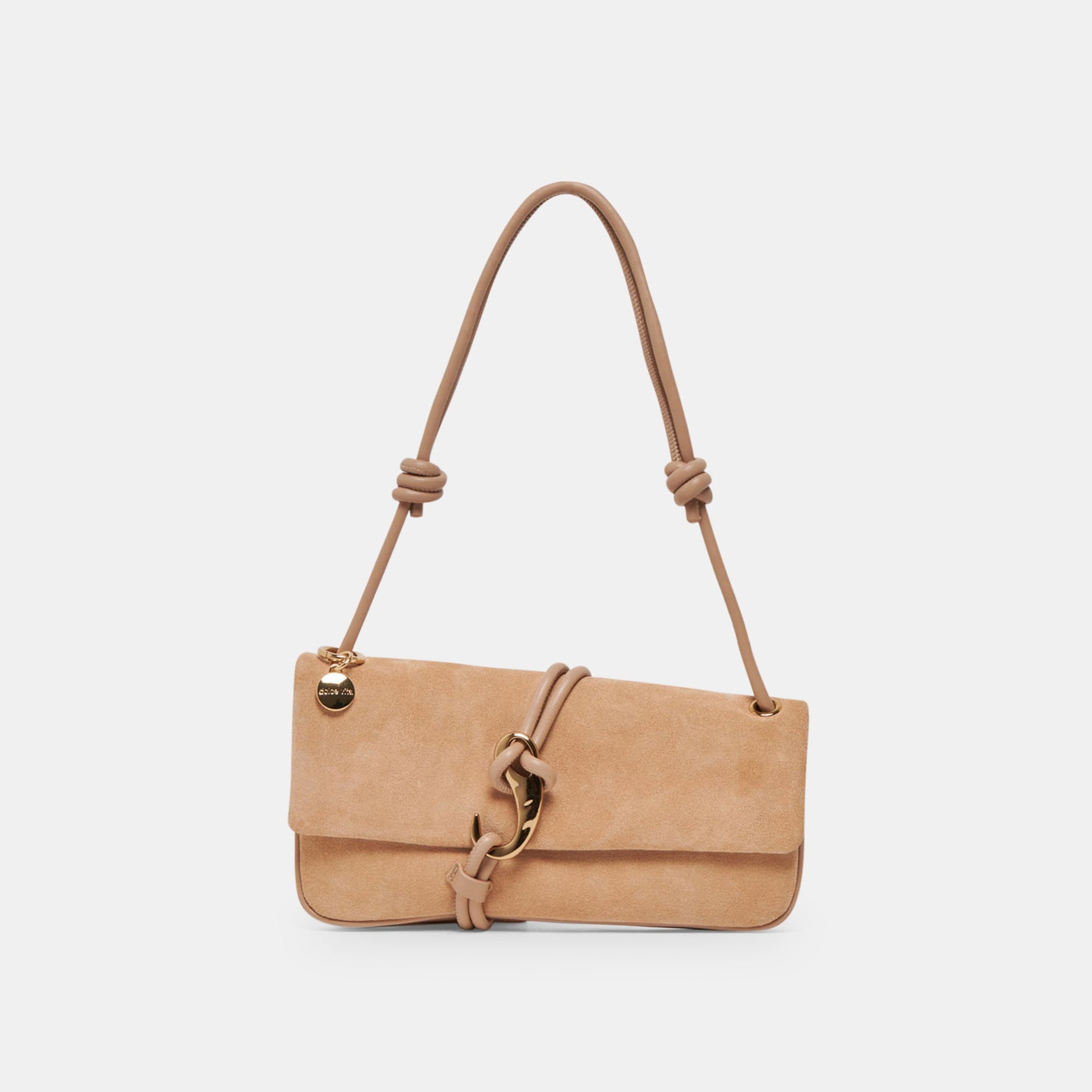 Dolce Vita ALICE SHOULDER BAG BEIGE SUEDE
 – Dolce Vita