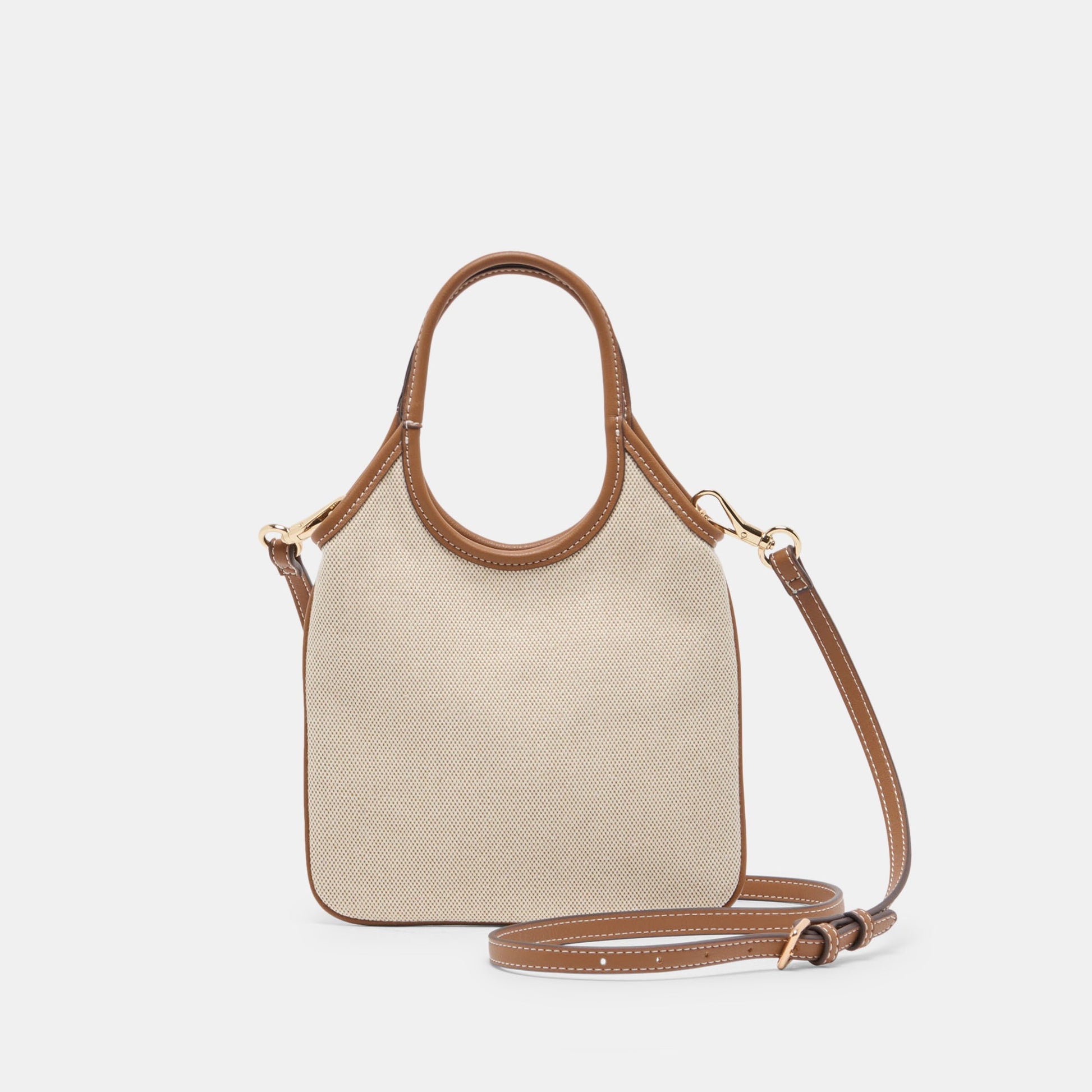 Dolce Vita SYLVENE Natural Canvas Removable Crossbody Handbag