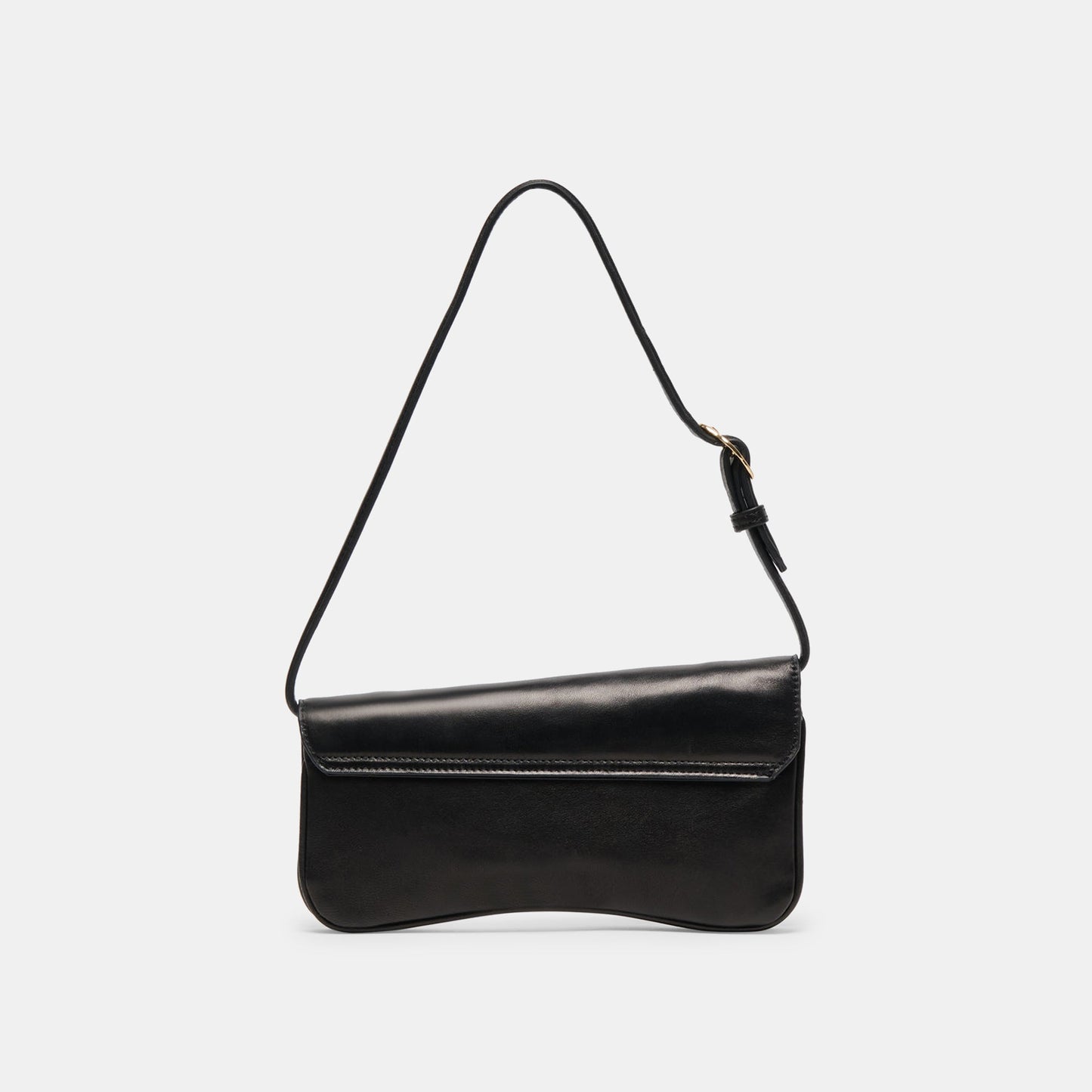 Dolce Vita Azura Black Leather Shoulder Bag