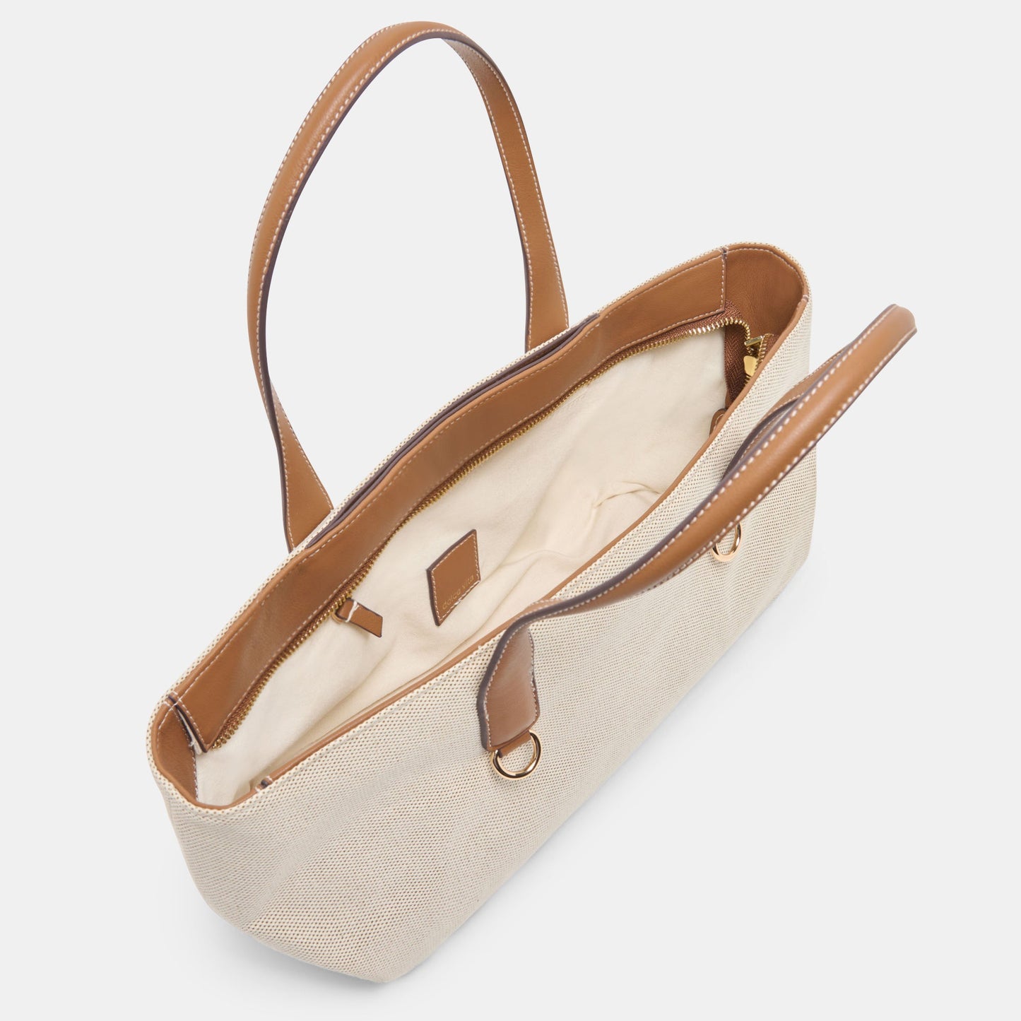 Dolce Vita CLARINA Natural Canvas Shoulder Bag