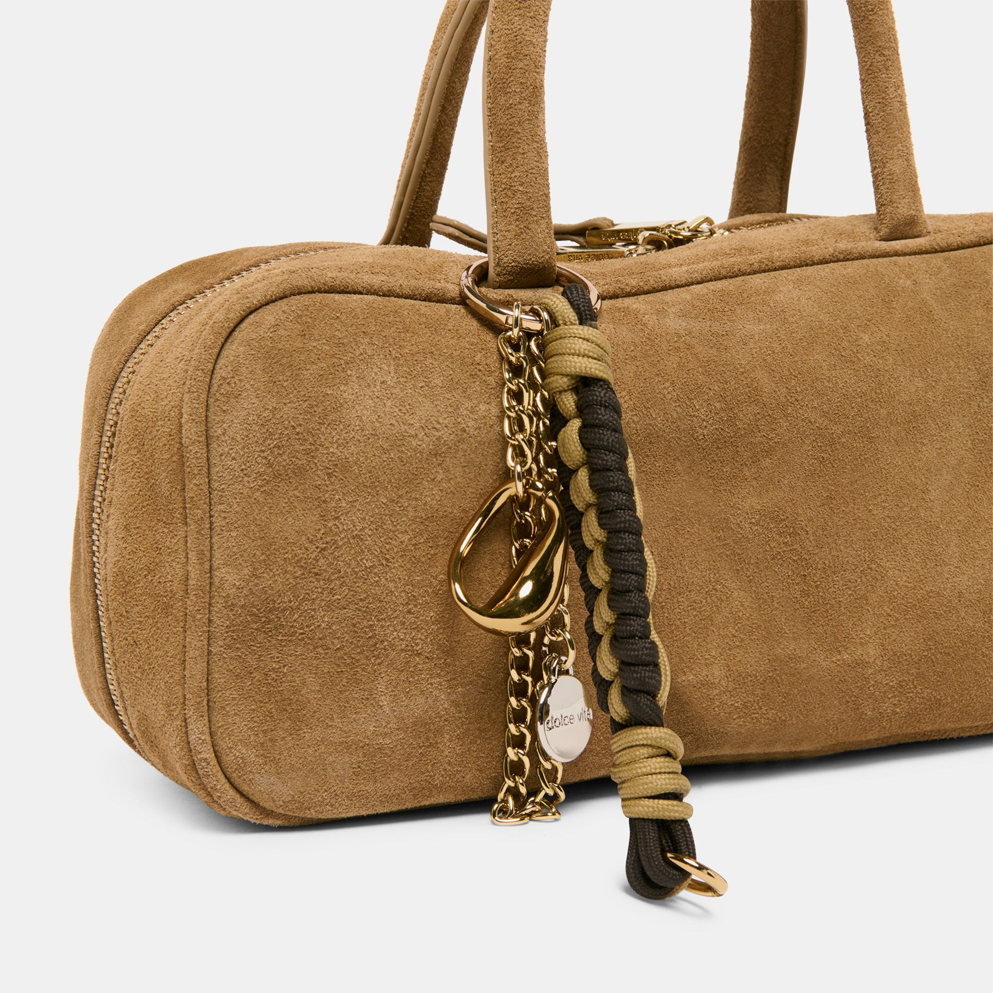 Dolce Vita SANTINA HANDBAG TAUPE SUEDE
 – Dolce Vita