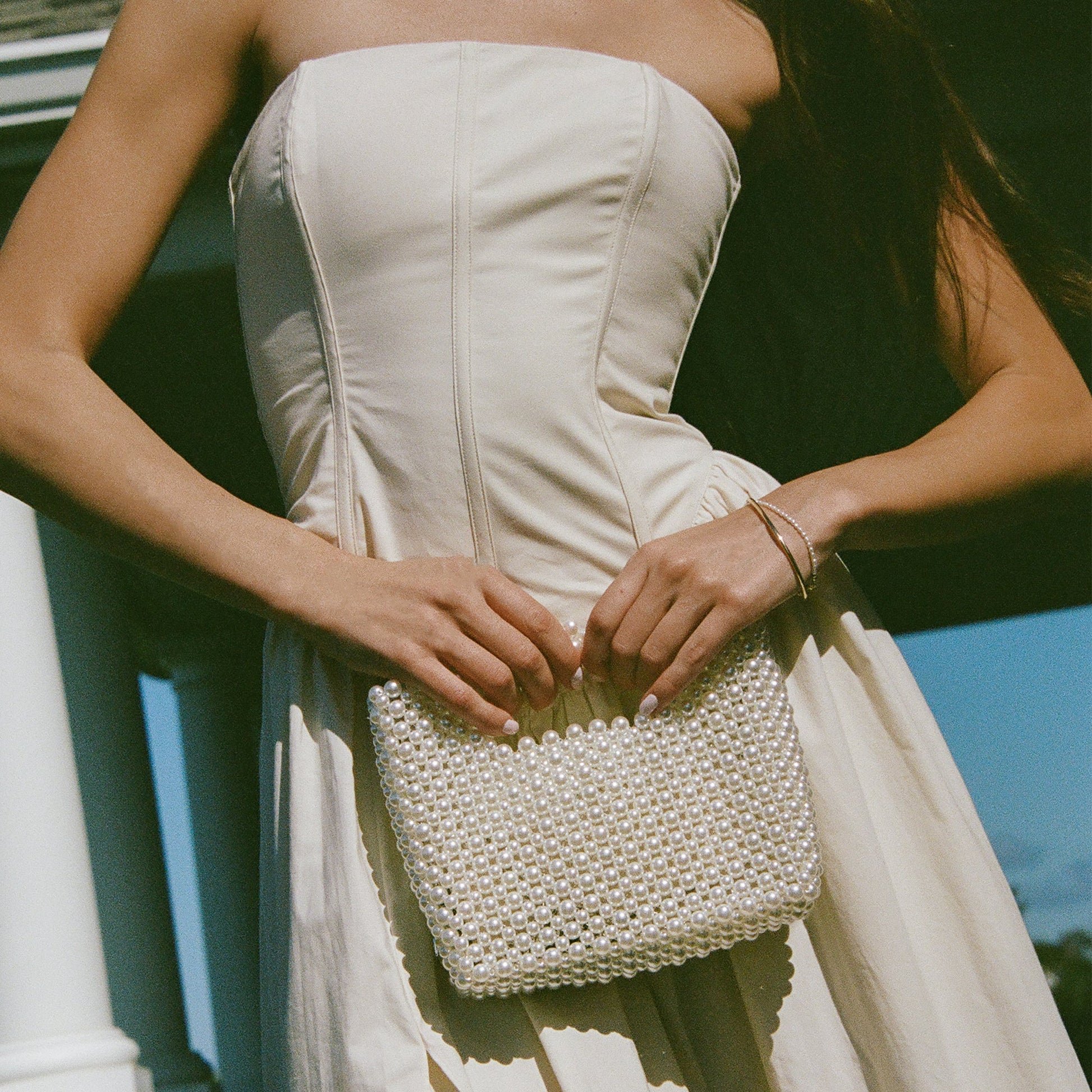 Dolce Vita LINZY HANDBAG PEARL
 – Dolce Vita