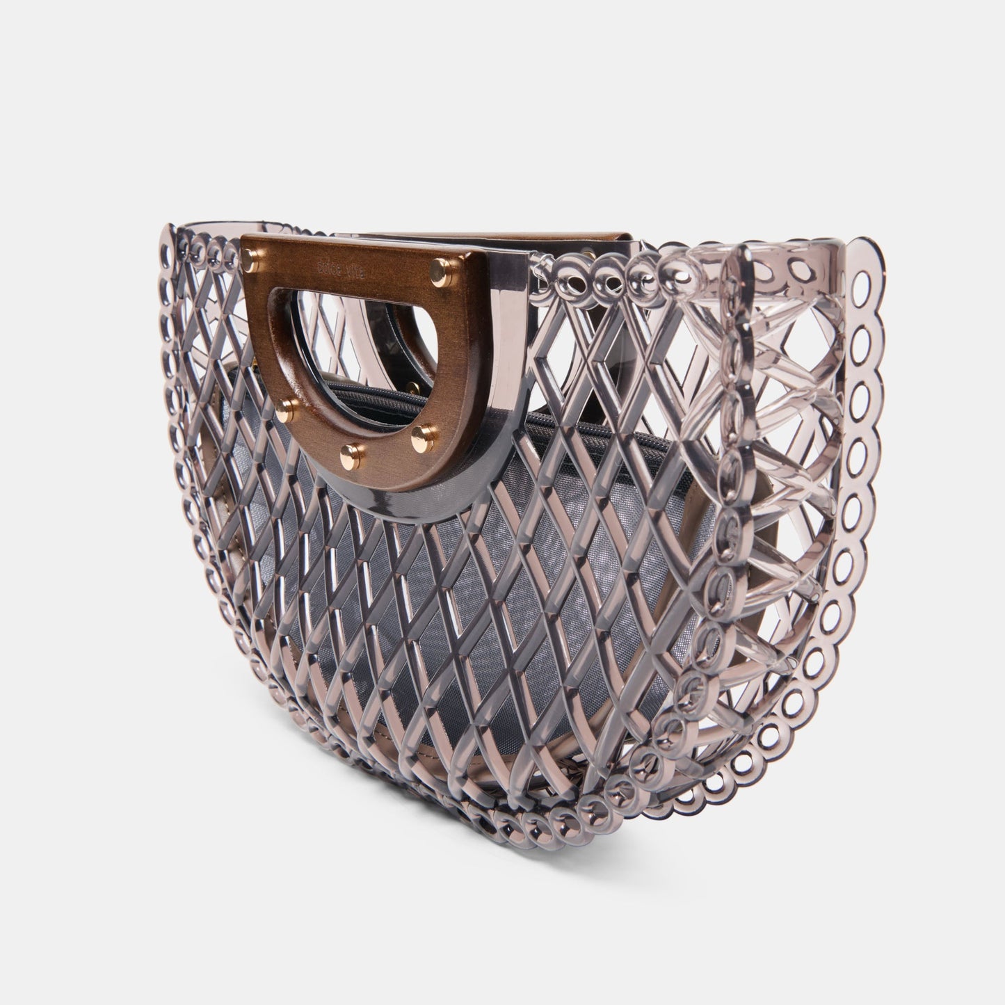 Dolce Vita Solandra Smoke Jelly Clutch