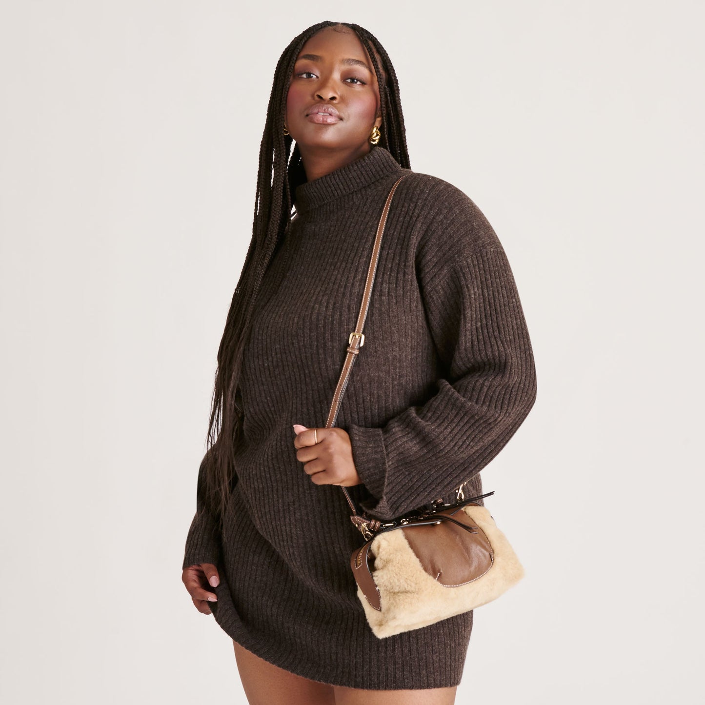 Dolce Vita Luna Brown Multi Stella Crossbody