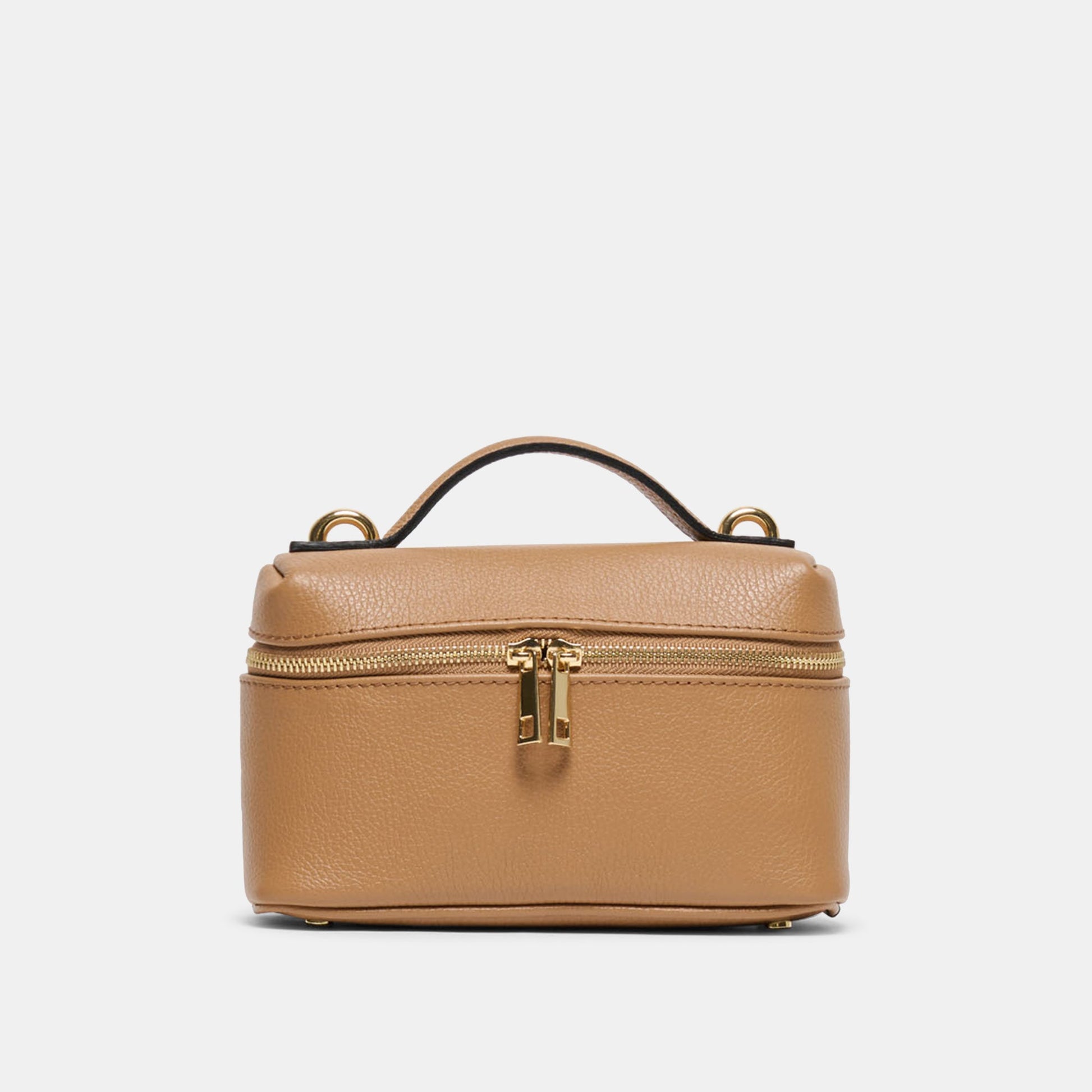 Dolce Vita Leony Tan Leather Crossbody