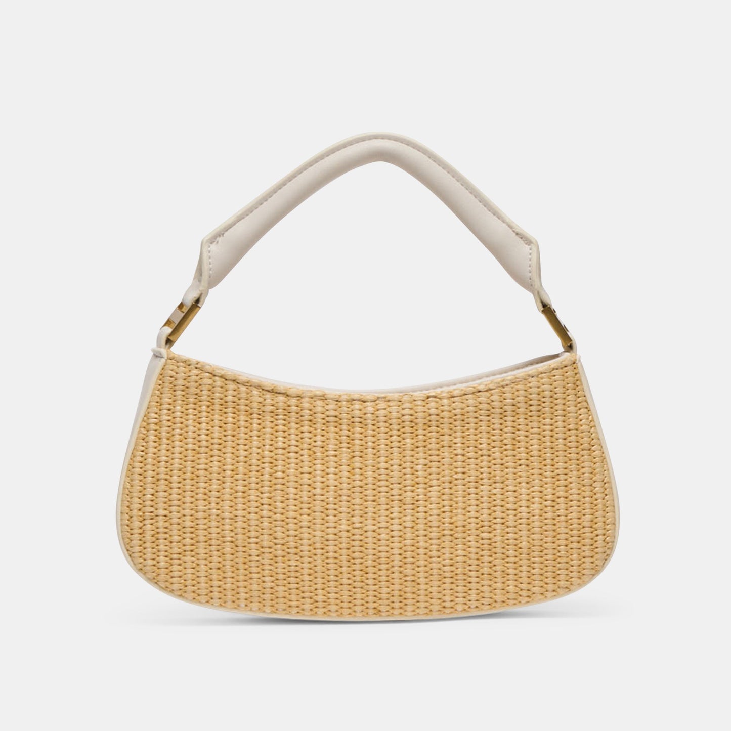 Dolce Vita Nuala Raffia White Stella Handbag