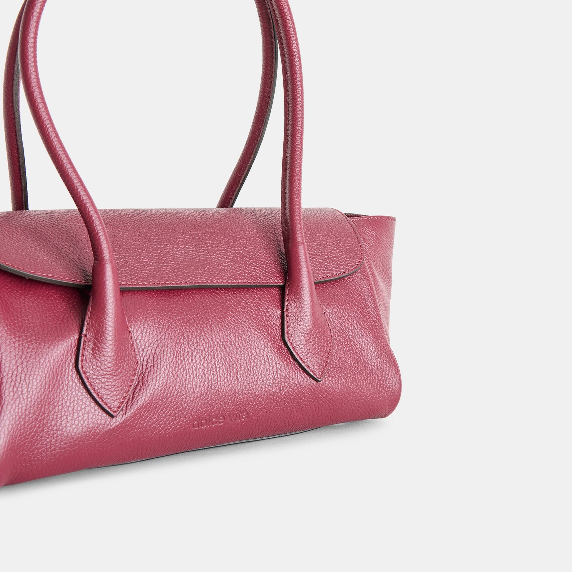 Dolce Vita IRENE SHOULDER BAG BORDEAUX LEATHER
 – Dolce Vita