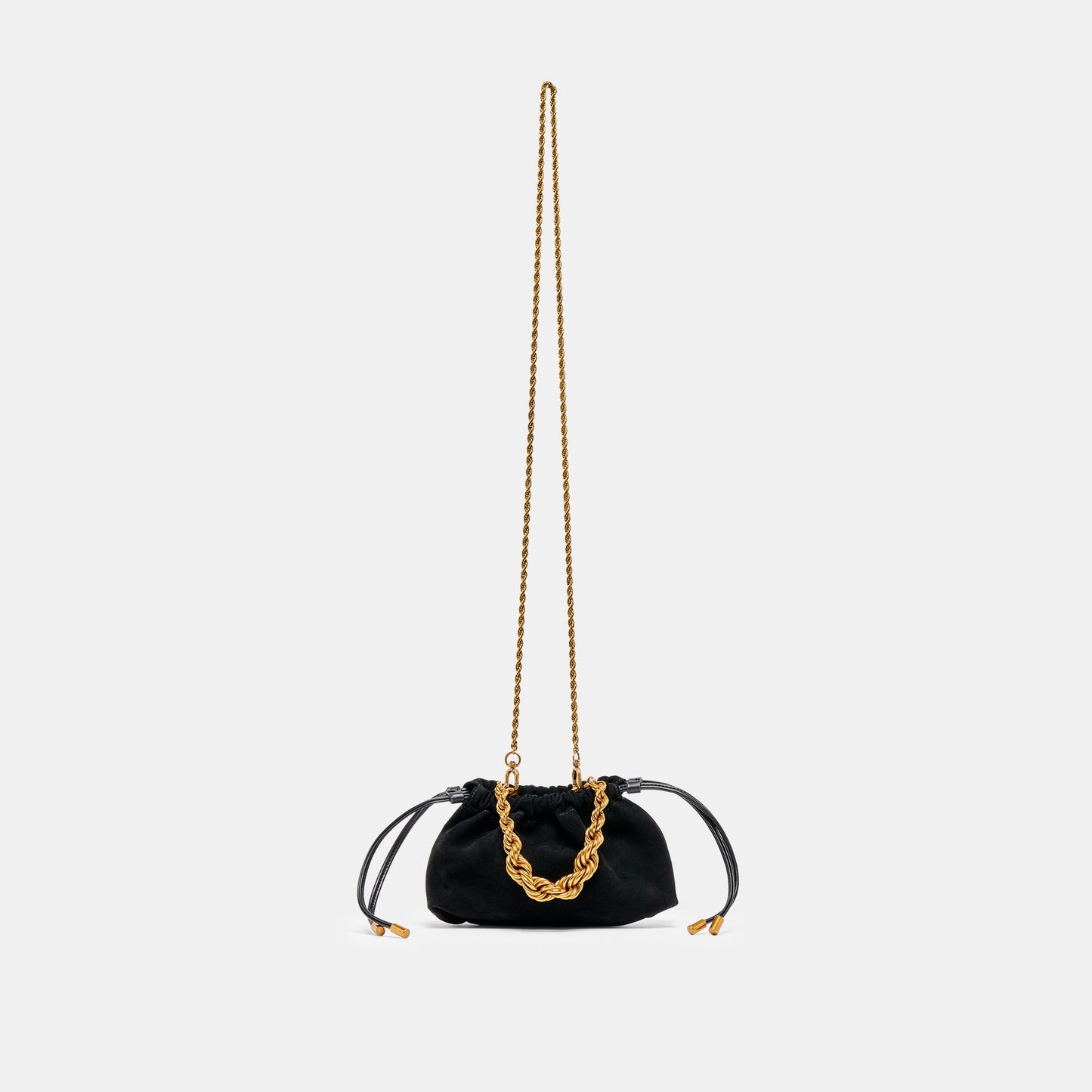 Dolce Vita Cleo Black Suede Crossbody