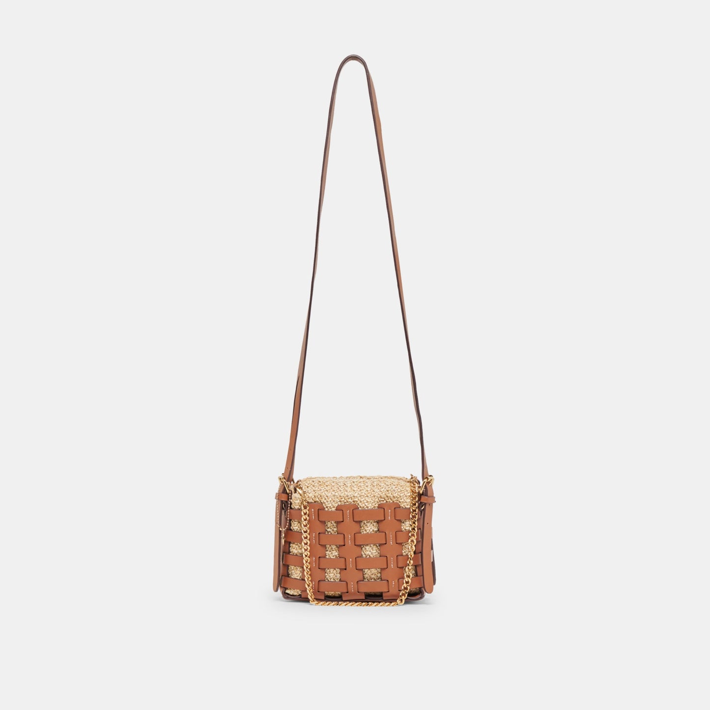 Dolce Vita CASSIS CROSSBODY SADDLE NATURAL RAFFIA
 – Dolce Vita