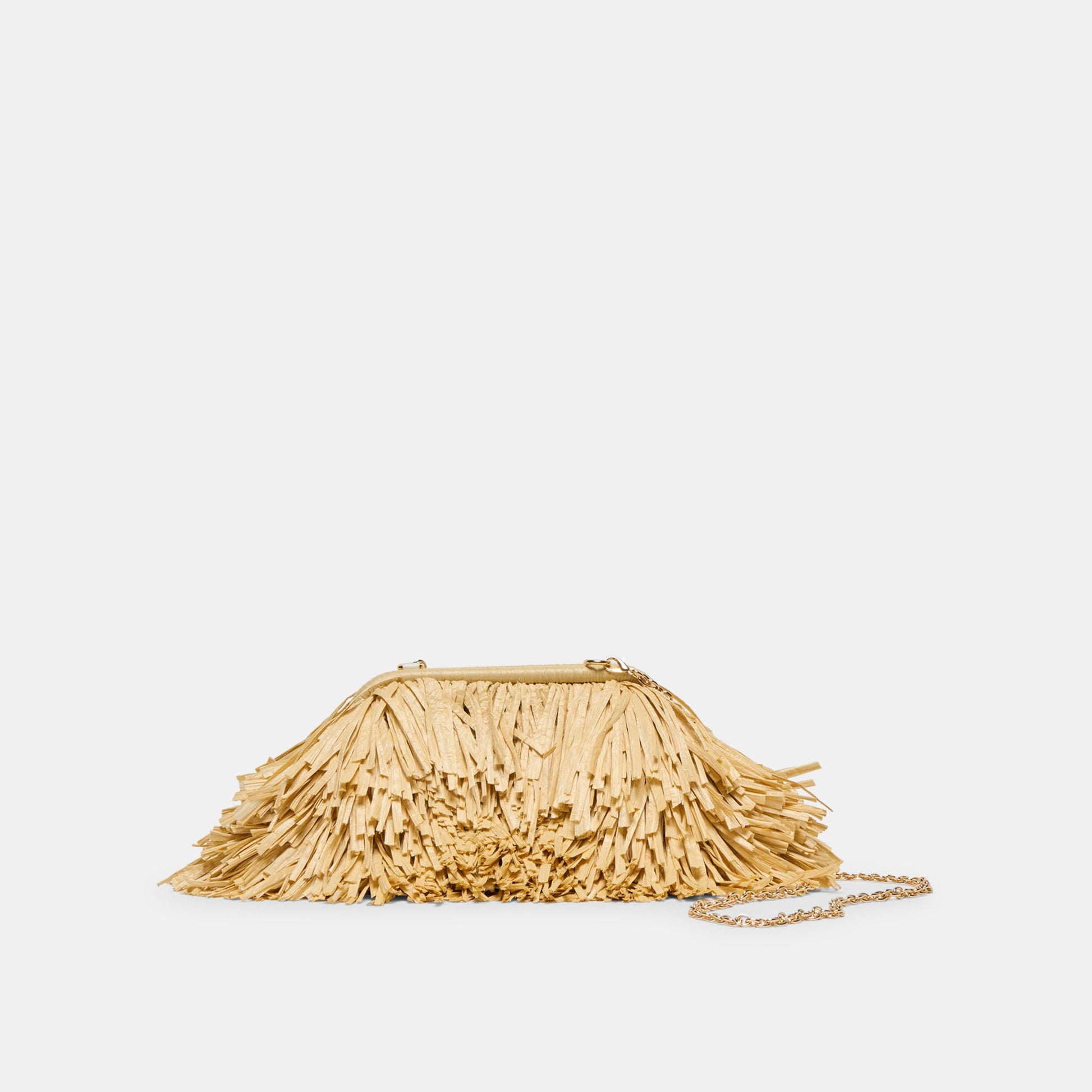 Dolce Vita Serina Natural Raffia Clutch
