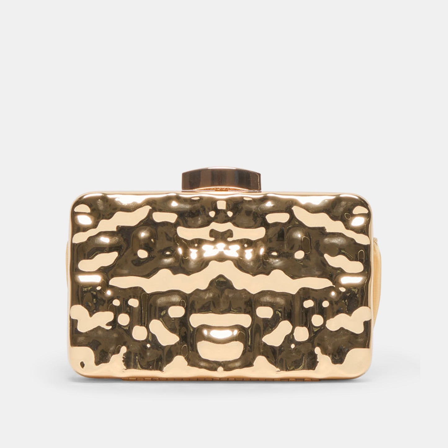 Dolce Vita Delia Gold Metal Clutch