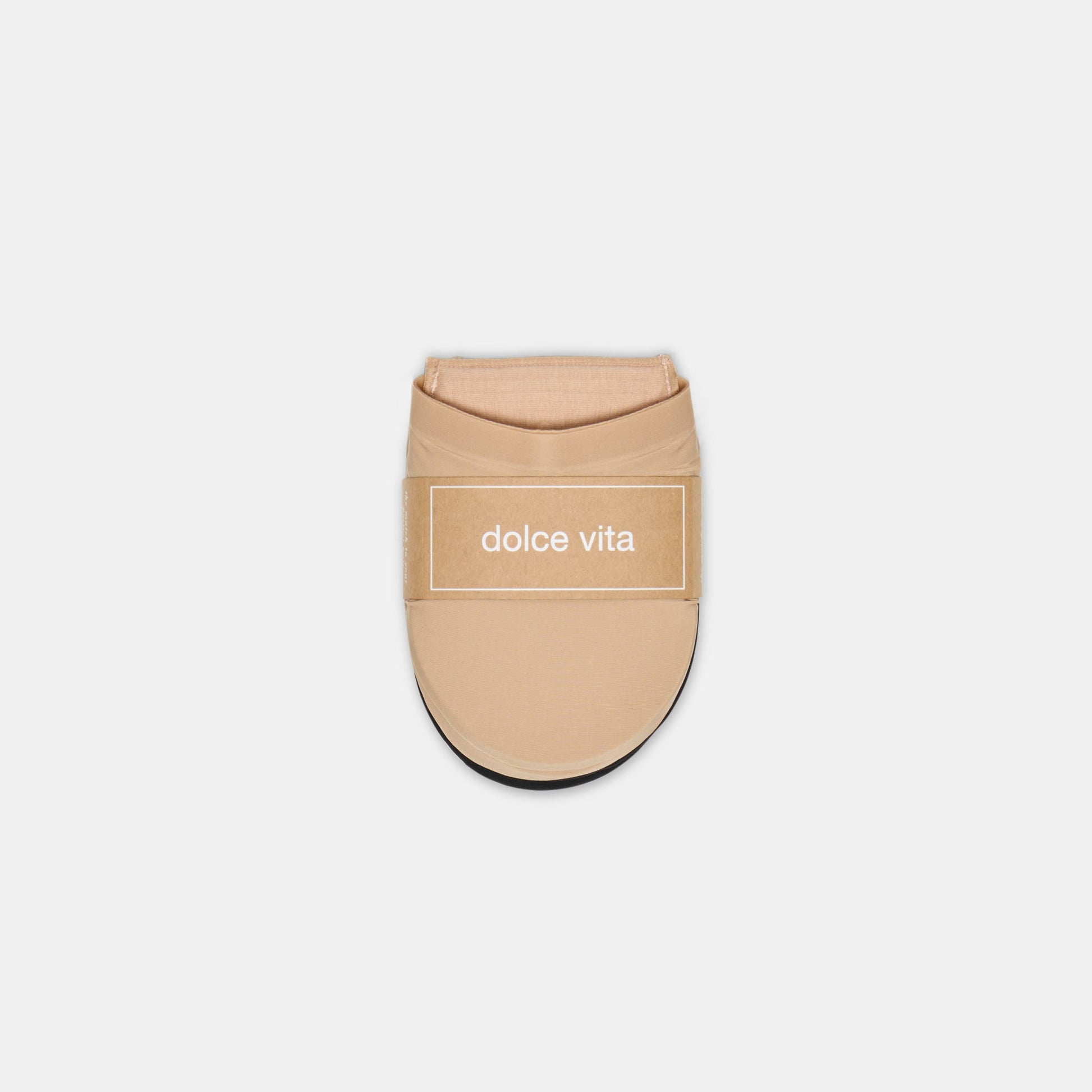 Dolce Vita 4-Pack Cushioned Tan Black Mule Toe Covers