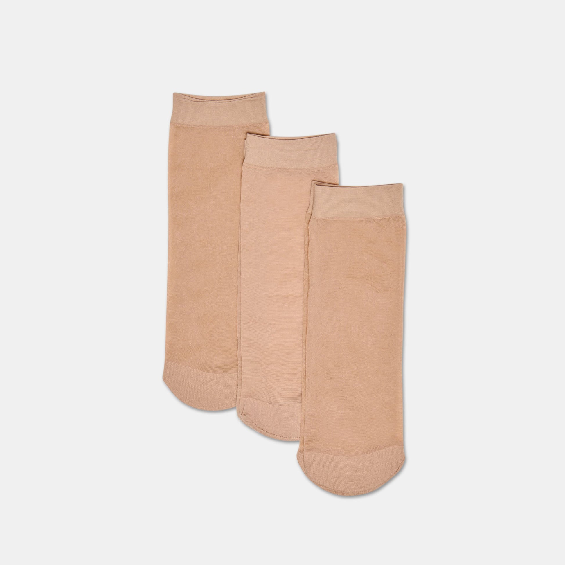 Dolce Vita 3-Pack Ditsy Dot Blush Sheer Anklet Socks