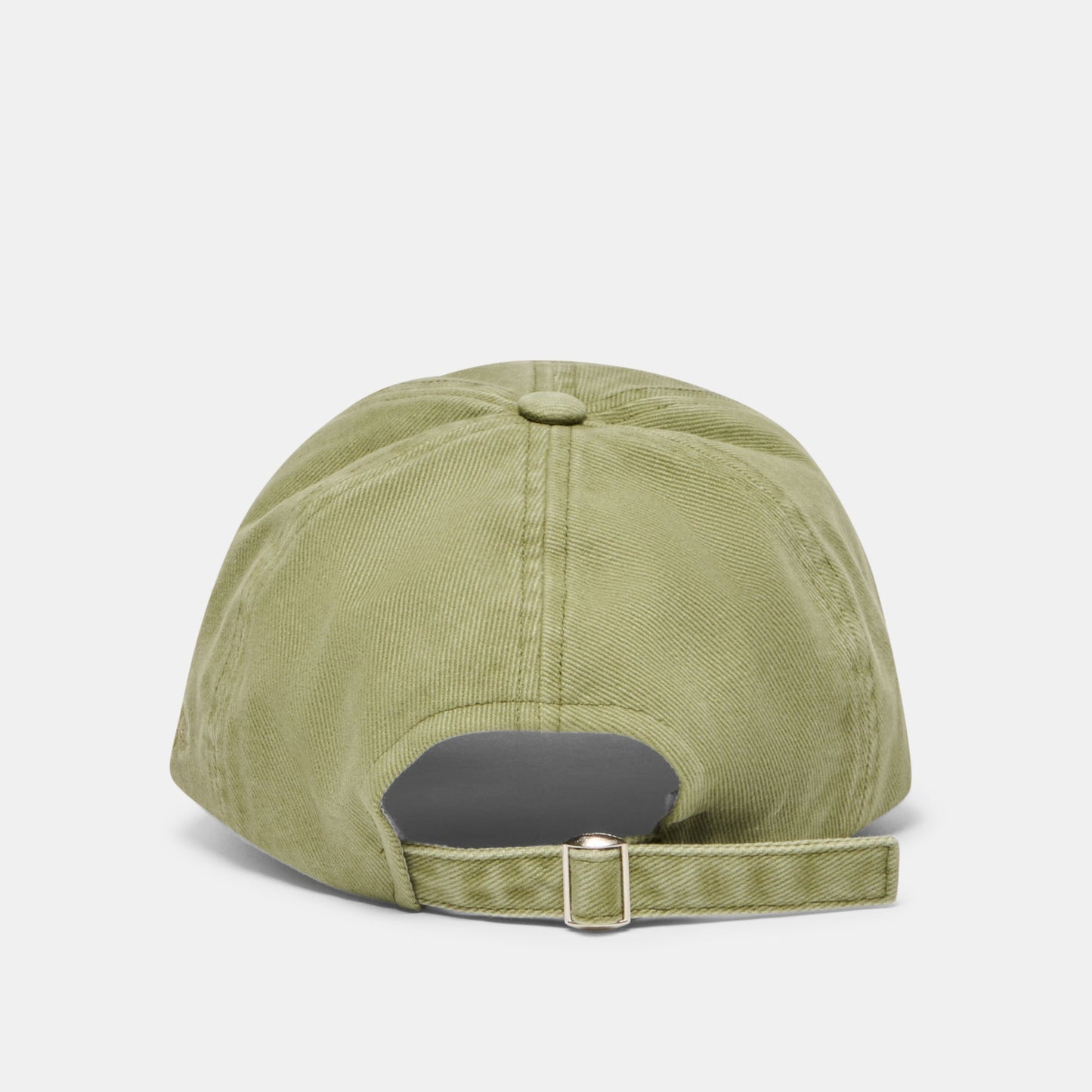 Dolce Vita Distressed Olive Baseball Cap with Embroidery