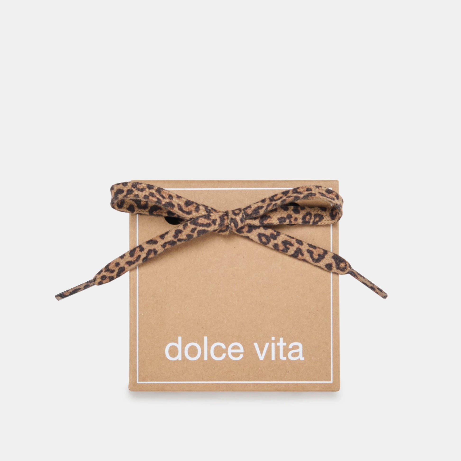 Dolce Vita Animal Leopard Print Shoelace